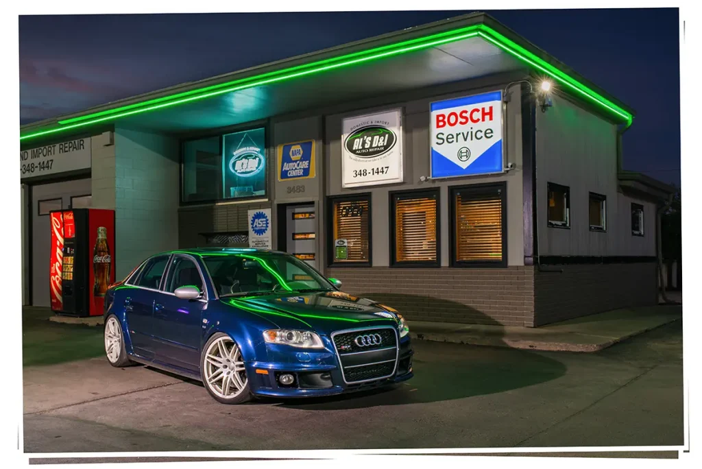 Audi serviced at Al’s D&I Auto Repair.