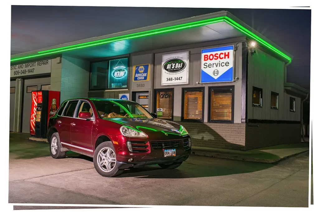 Porsche at Al’s D&I Auto Repair experts in European import vehicle repair.